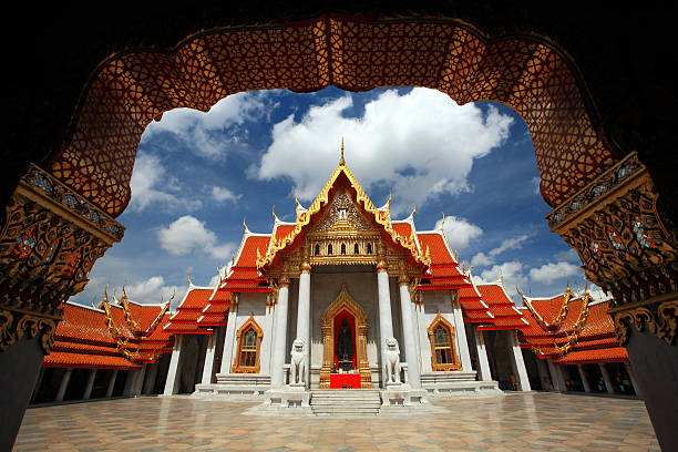 istock Marble Temple in Bangkok Thailand 152135099