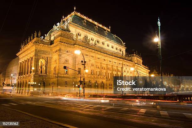 Czeski Teatr Narodowy - zdjęcia stockowe i więcej obrazów Architektura - Architektura, Bez ludzi, Budynek z zewnątrz