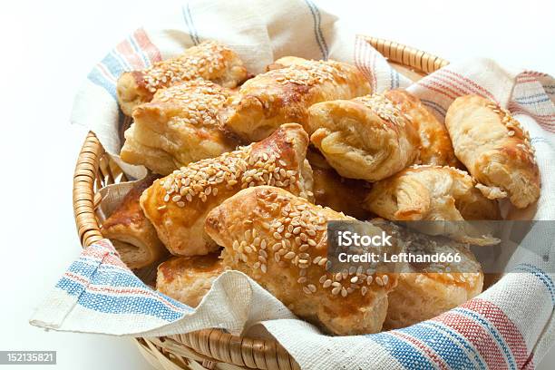 Puff Pastry Patties Stock Photo - Download Image Now - Appetizer, Baked, Baked Pastry Item