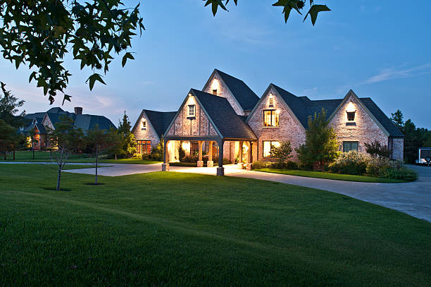 istock Magnificent Estate at dusk 152135968