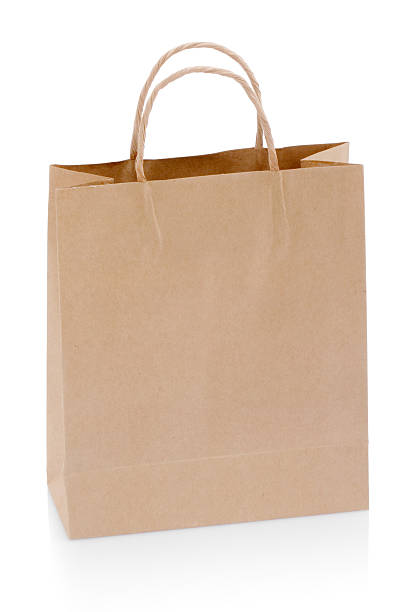 istock Brown paper shopping bag 152137670