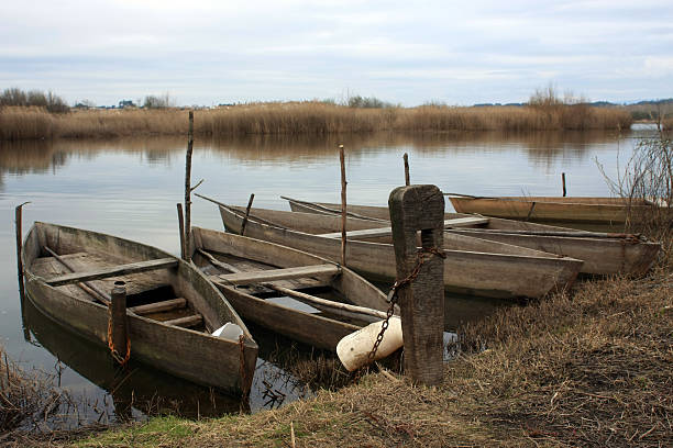 Holz-Boote – Foto