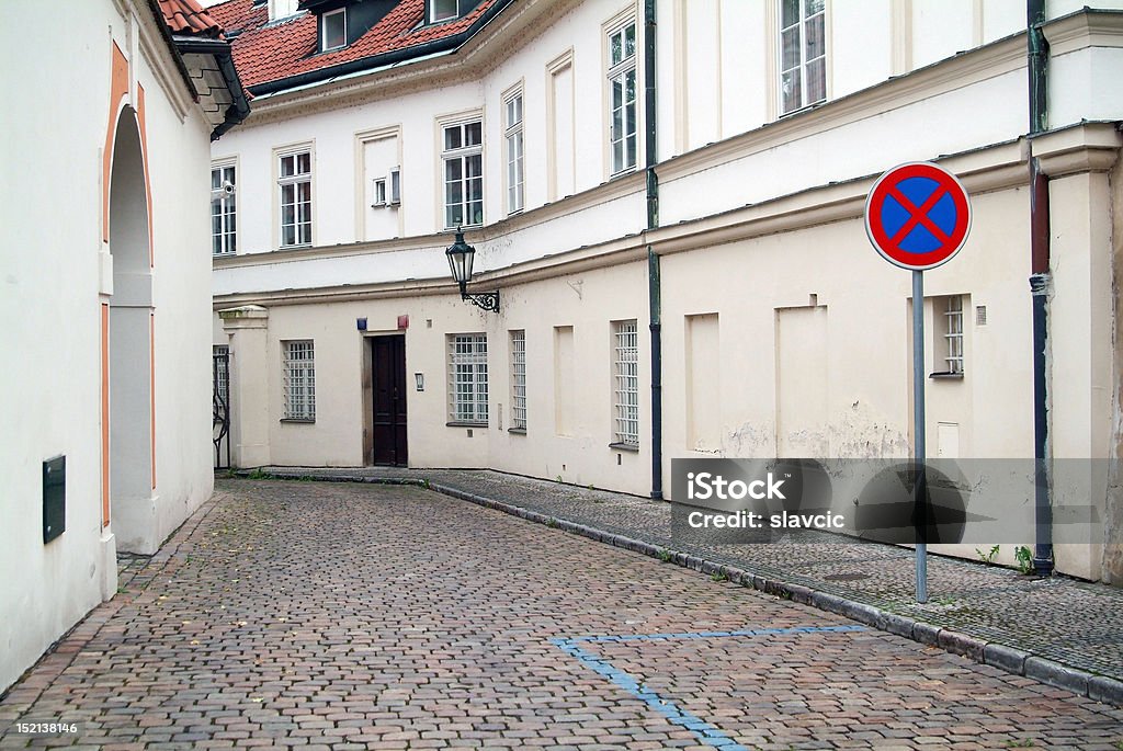 Weißes Wohnhaus - Lizenzfrei Alt Stock-Foto