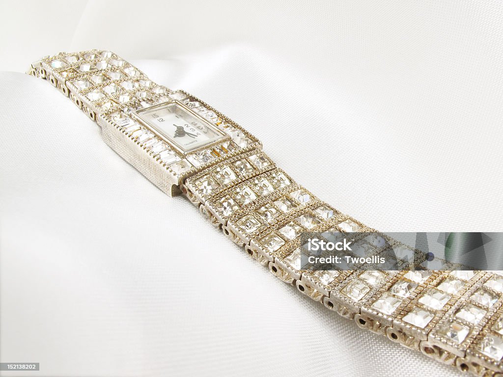 Onorevoli diamante Watch - Foto stock royalty-free di Diamante