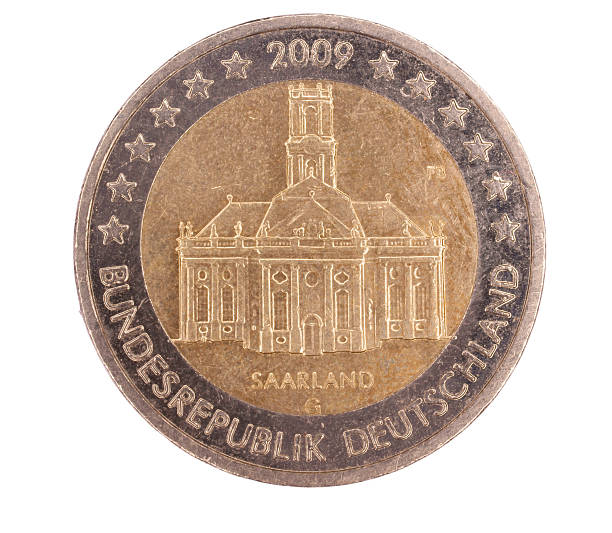 istock Special euro coin from saarland germany 152138367