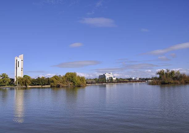 istock shore of Lake Burley Griffin 152138830