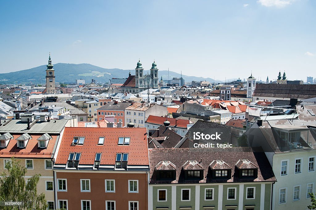 Baroque ville - Photo de Linz libre de droits