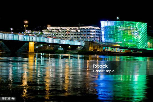 Photo libre de droit de Paysage Coloré banque d'images et plus d'images libres de droit de Linz - Linz, Nuit, Paysage urbain