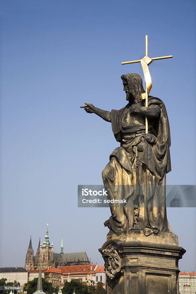 Prague-st. John the Baptist du Pont Charles - Photo de Architecture libre de droits