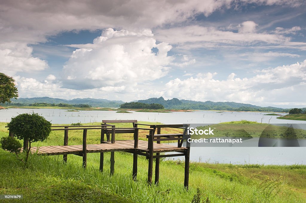 Ponto de vista, Parque nacional de khao laem - Royalty-free Ao Ar Livre Foto de stock