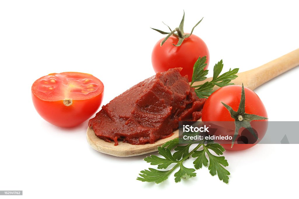 De tomate - Foto de stock de Colher - Faqueiro royalty-free