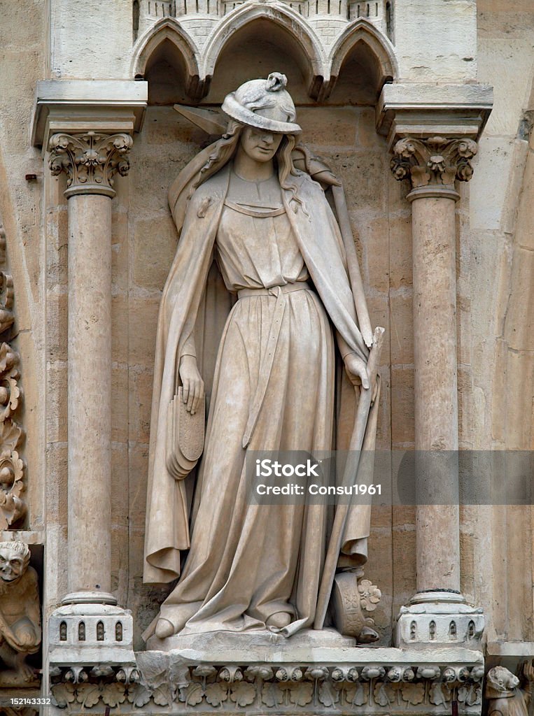 Notre Dame - Foto de stock de Francia libre de derechos