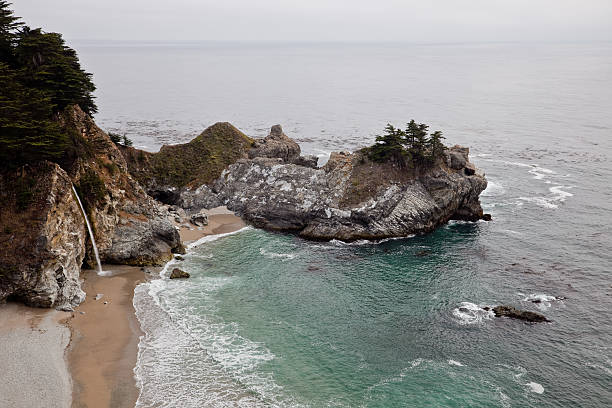 McWay Falls located in Big Sur, Monterey County, CA