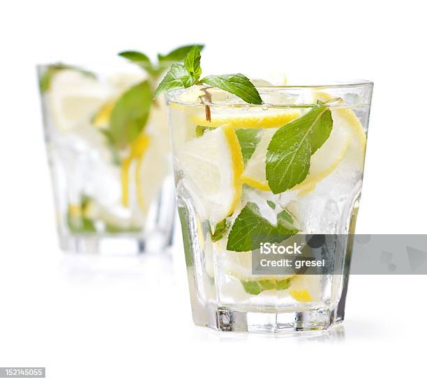 Lemoniada - zdjęcia stockowe i więcej obrazów Artificial Ice - Artificial Ice, Bez ludzi, Białe tło