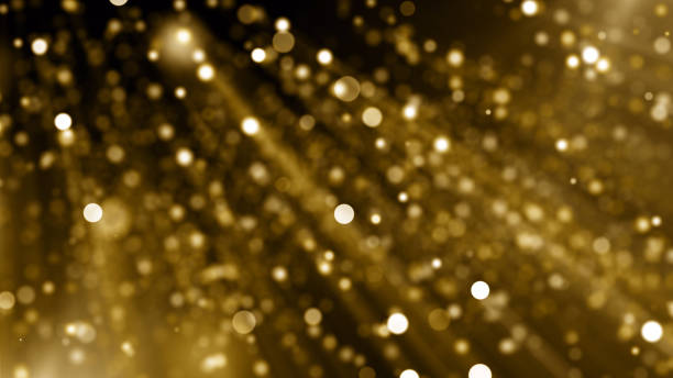 istock Particles gold glitter bokeh award dust abstract background 1521467226