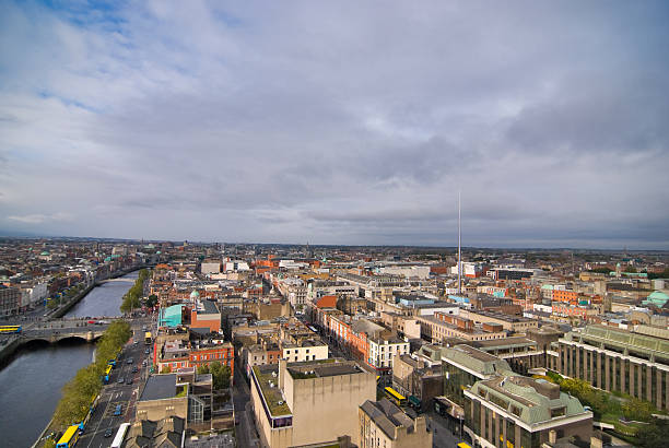 istock Dublin City Center from Above 152147030