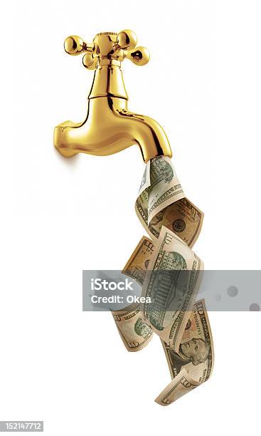 Money Tap Stock Photo - Download Image Now - Cash Flow, Concepts, Concepts & Topics