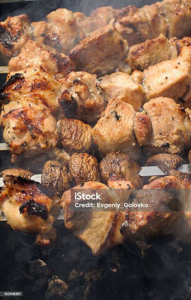 kebabs vom grill - Lizenzfrei Bratspieß Stock-Foto