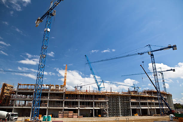 istock Construction site of soccer stadium in Wroclaw 152148516