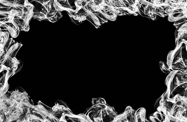 istock frame made of smoke on black 152148732