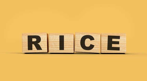 istock Wooden blocks Rice word concept isolated background 3d illustration 1521497735