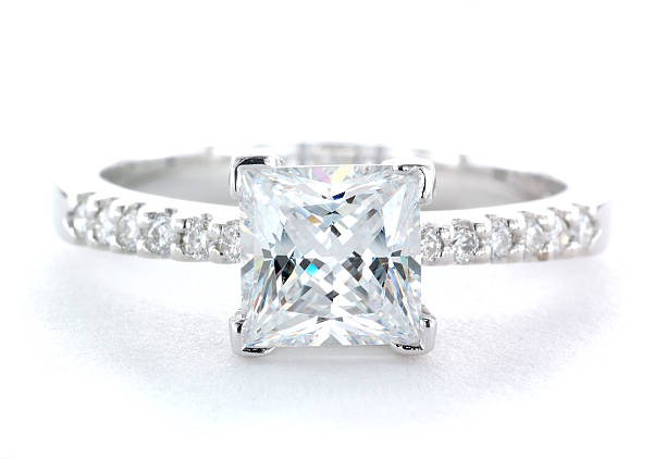 istock A diamond and platinum wedding ring designed for a woman 152150579