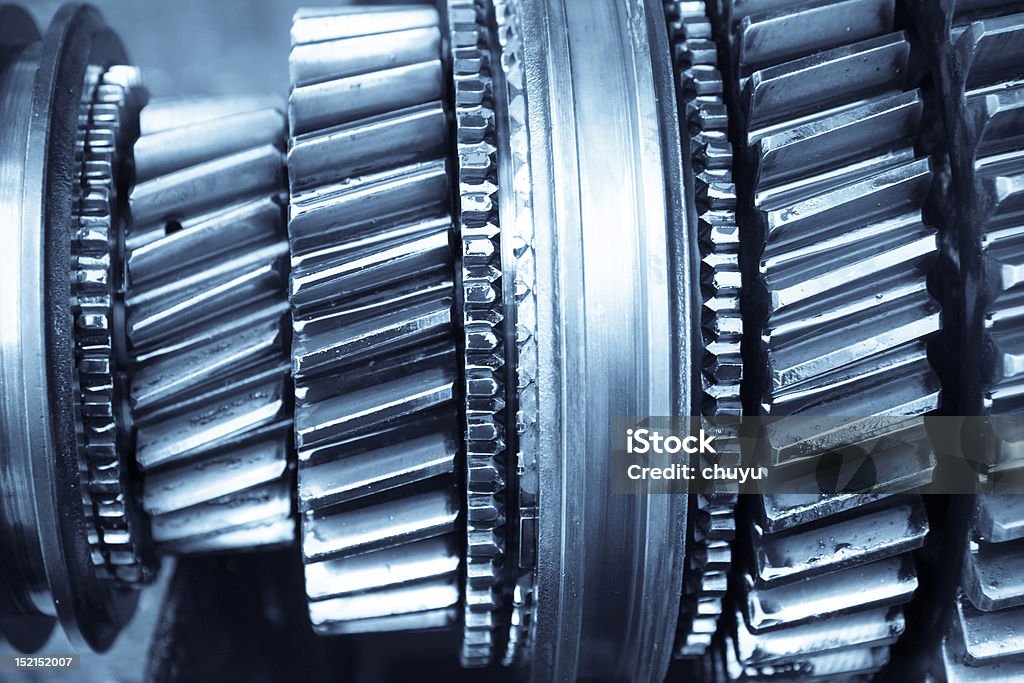 gear gearbox gear wheels on gearbox shaft Accuracy Stock Photo