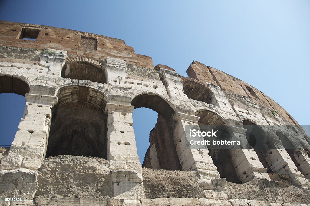 O Roman Colosseum - Royalty-free Anfiteatro Foto de stock