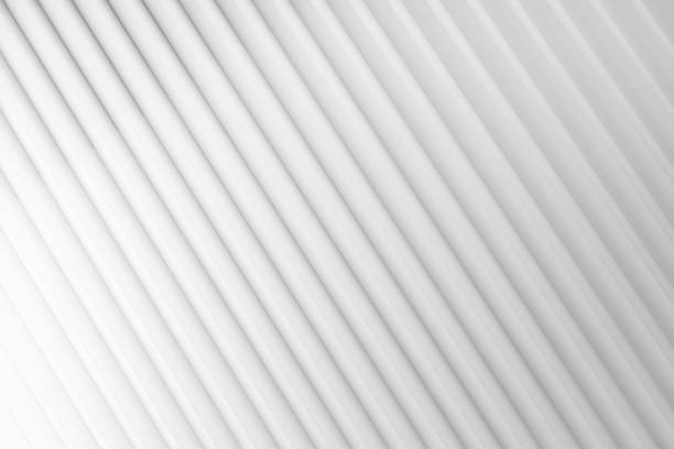 istock White abstract background of diagonal striped rippled pattern, top view, backdrop for advertising, design, card, poster, flyer, text in elegant soft light modern purity calm geometric style. 1521532997