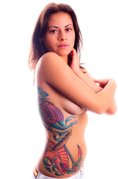 istock Tattooed Girl 152154592