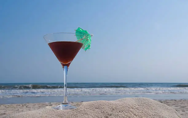 French Martini - On the Beach
