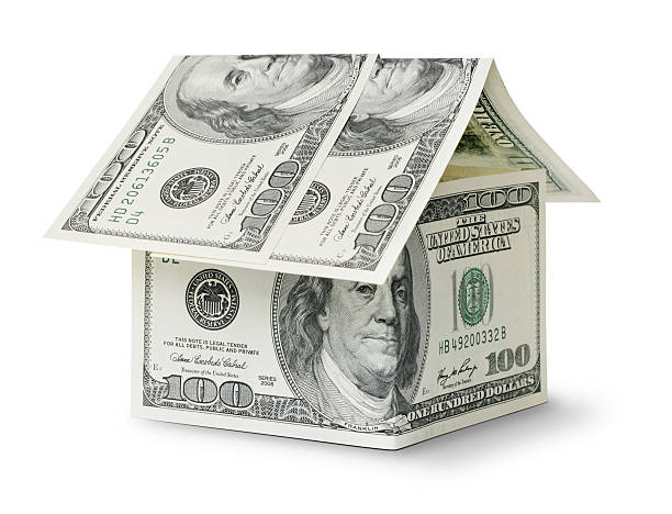 istock dollar in forme of the house 152158502