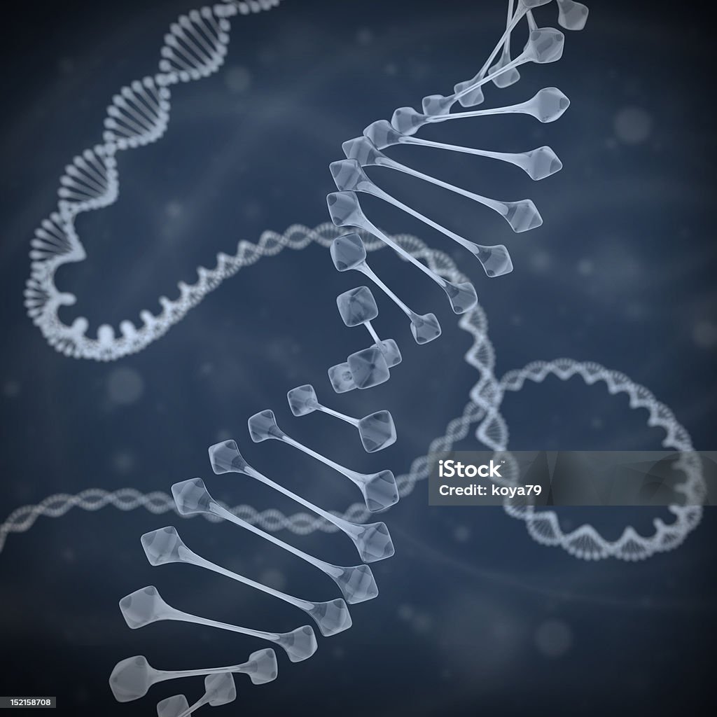 illustration abstraite ADN - Photo de ADN libre de droits