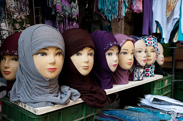 istock Hijabs for Sale in Jerusalem 152158717