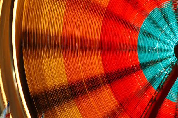 istock Ferris wheel in motion close up 152159302