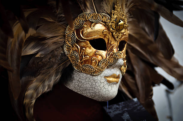 istock Venetian Masquerade Mask closeup 152159902