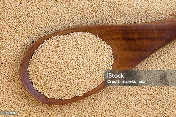 Amaranth Grain And Spoon Stock Photo - Download Image Now - Amaranthus, Backgrounds, Breakfast Cereal