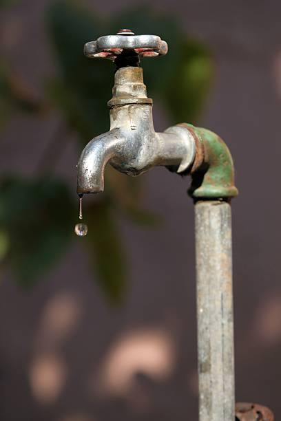 istock Vintage outdoor tap 152160444