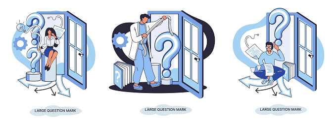 Questions Bugging Ladge Question Mark Problem And Solution Concept Metaphor Ask Questions ...