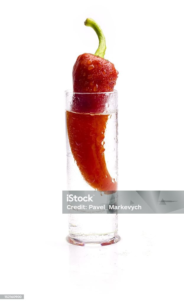Pimenta em vidro - Foto de stock de Alimentação Saudável royalty-free