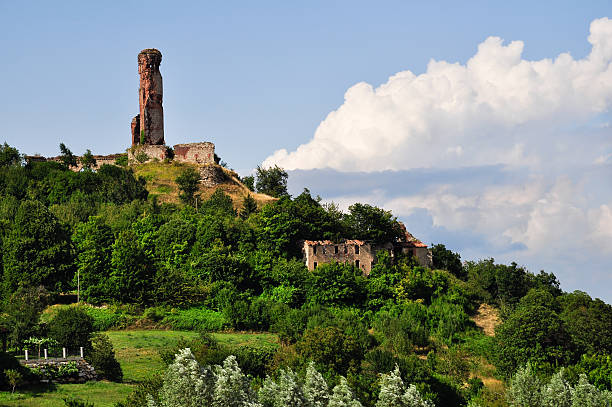 Battifollo, Piedmont, Italy. stock photo