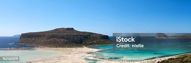 Balos Bay Gramvousa Creta Grecia Foto de stock y más banco de imágenes de Acantilado - Acantilado, Agua, Aire libre