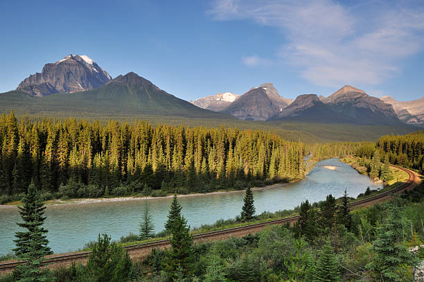 istock Morant’s Curve at Banff National Park 152162142