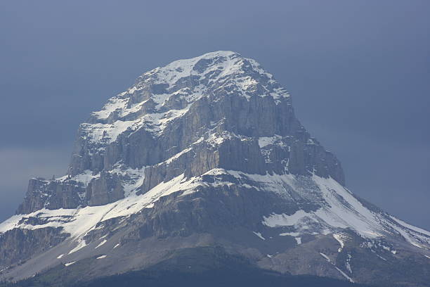 Crowsnest Mountain stock photo