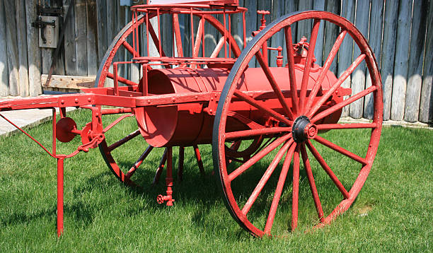 Old Fire Extinguisher stock photo