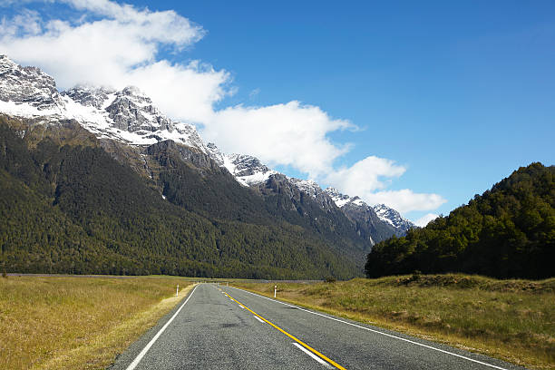 istock Road in the national park 152169489