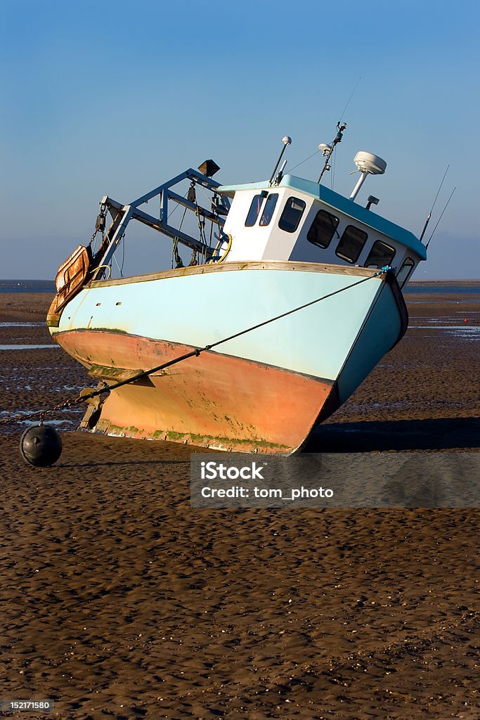 Beached Połów Łódka - Zbiór zdjęć royalty-free (Anglia)