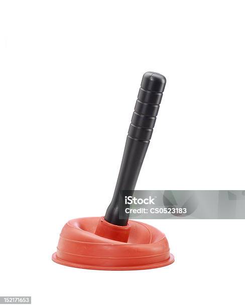 The Plunger Stock Photo - Download Image Now - Bathroom, Cut Out, Domestic Bathroom