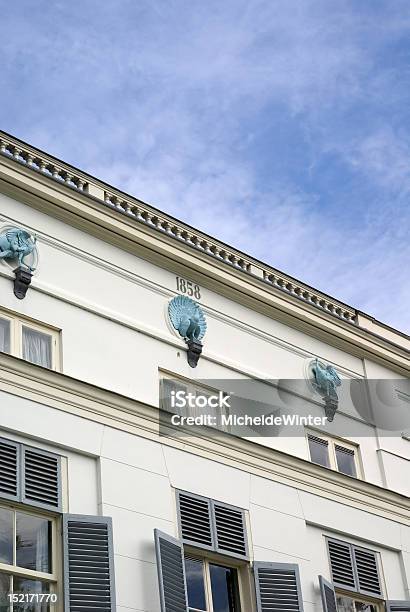 Detalle De La Municipalidad Wassenaar Los Países Bajos Foto de stock y más banco de imágenes de 1858