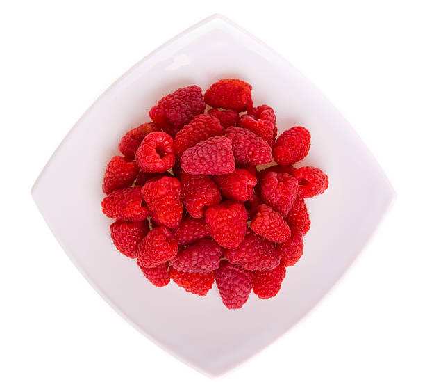 delicious raspberry stock photo